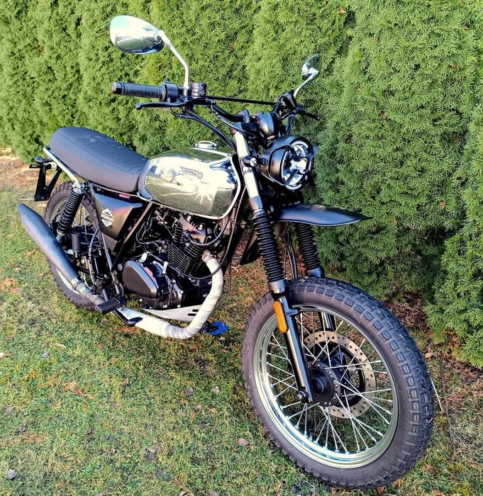 brixton bx 125 ABS Cafe Racer Cromwell kat B 2256 km swm mash