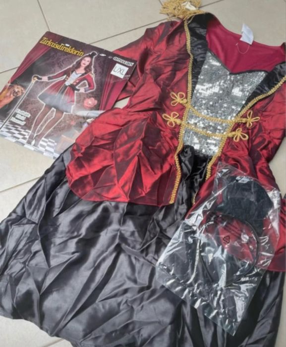 Kostium przebranie roz.L/XL Cyrk Treserka karnawal