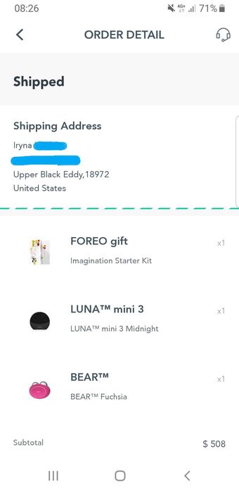 Foreo LUNA mini 3 електрична очищувальна щіточка