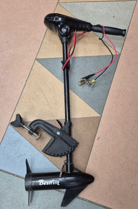 Silnik elektryczny zaburtowy Bestfun 36 lbs; Komis Jasło Igielna
