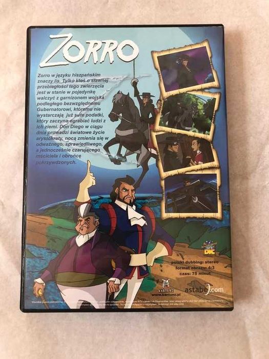 Zorro bajka na dvd