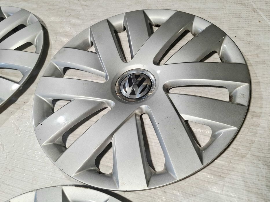 kołpaki oryginał oryginalne vw polo 5 v 6r0 6c0 2009-2017 rozmiar 15 cali 6r0601147c