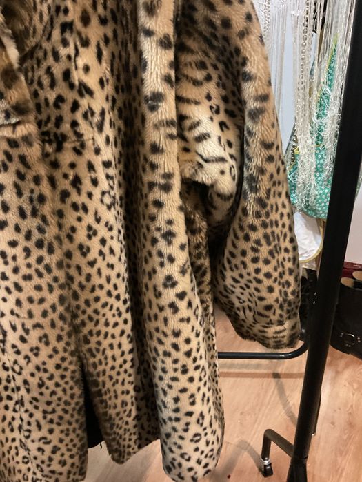 Casaco duas faces pele sinte tam,M/L lindíssimo