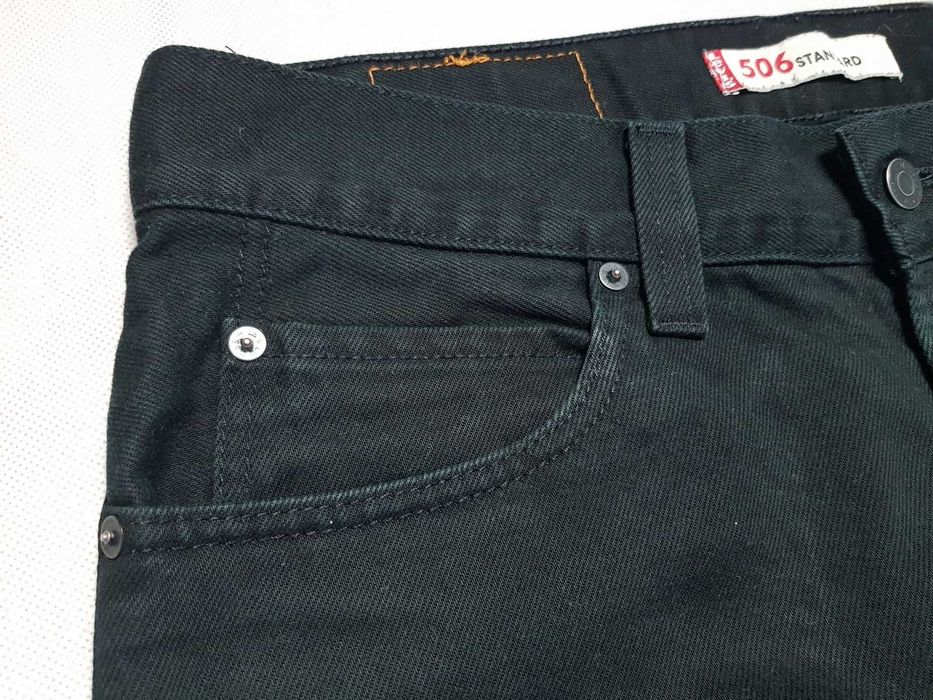 LEVI'S - 506 STANDARD roz. W34L34 pas 92 cm Super