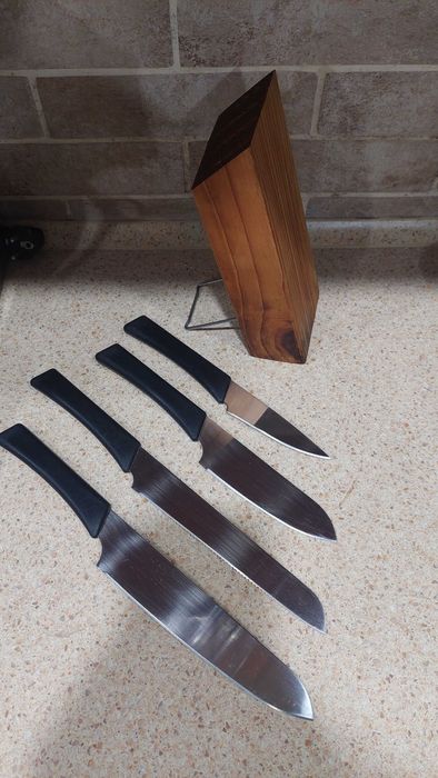 Ніж ікея IKEA ножі в колоді набір ножів