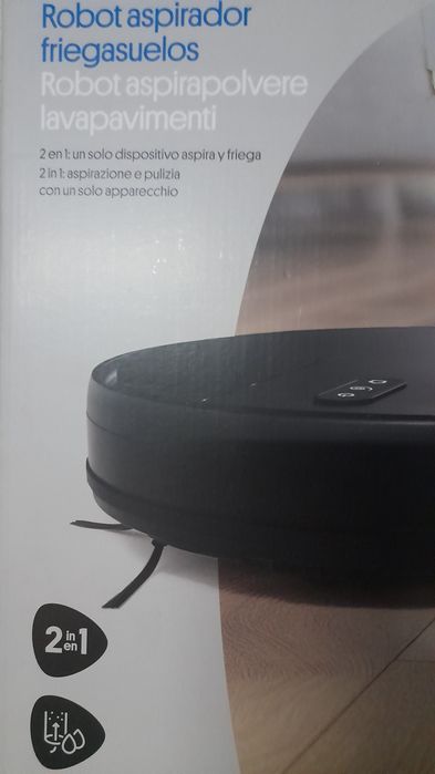 Aspirador automático inteligente.
