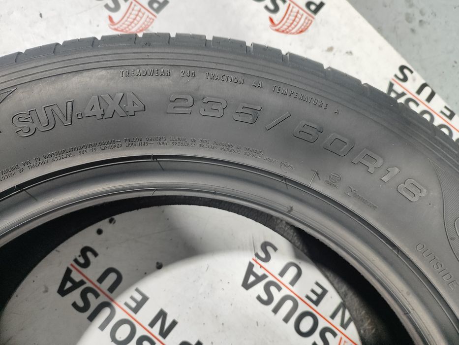 2 pneus semi novos 235-60R18 Good year - Oferta da Entrega