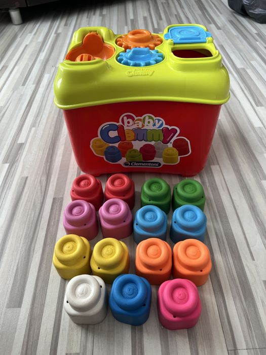 Klocki Clementoni clemmy baby miękkie pierwsze klocki