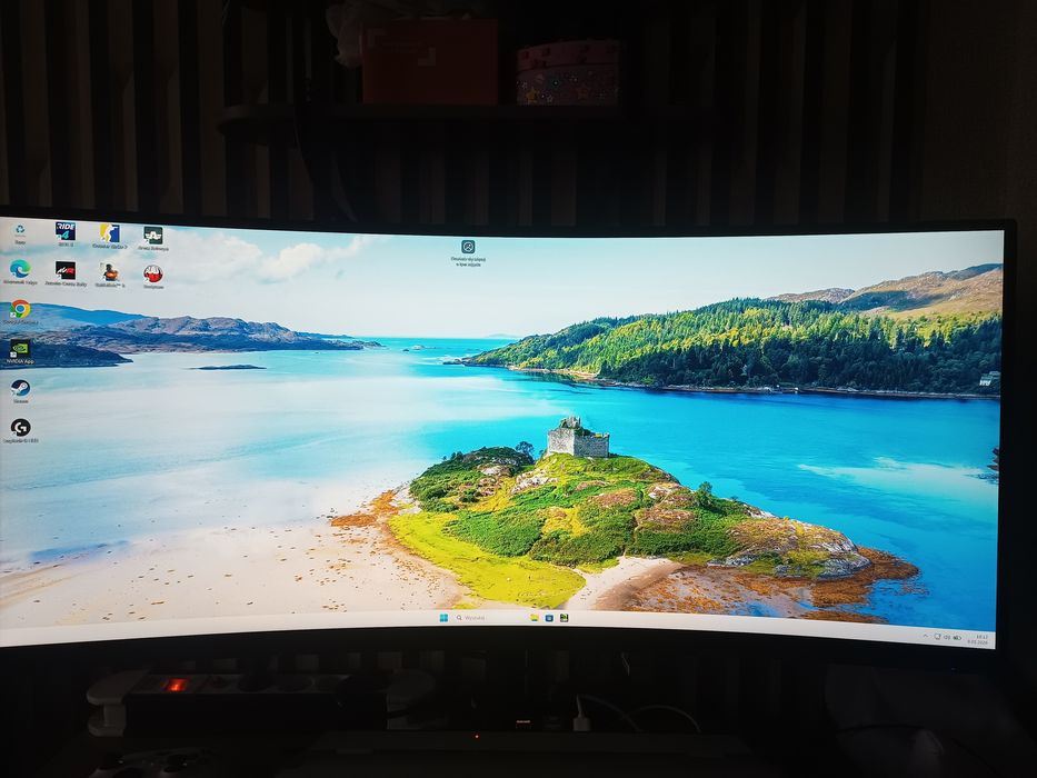 Monitor34 całe 4k 120Hz na gwarancji jak nowy