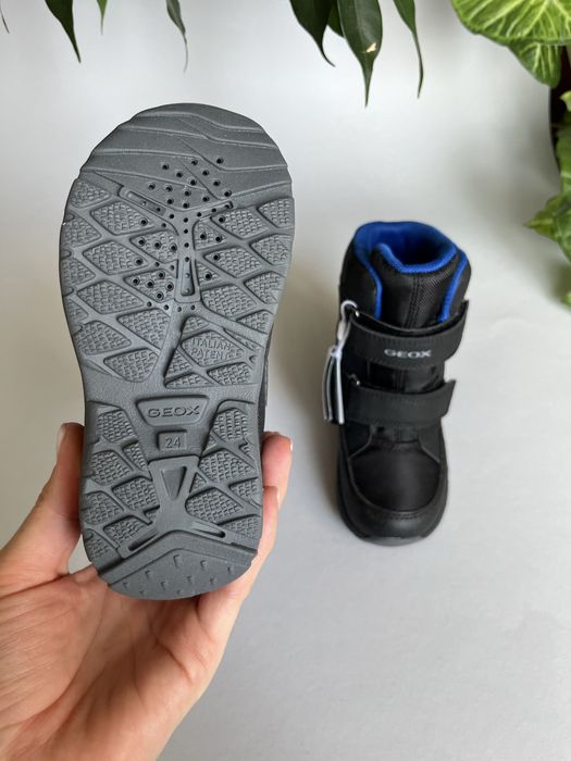 зимові чоботи 24р. 15,5см Geox Sentiero на хлопчика, термо ботінки