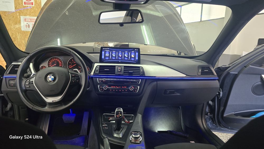 Tela Android 14 com GPS BMW F30 F31 F32F34F36(Artigo Novo)