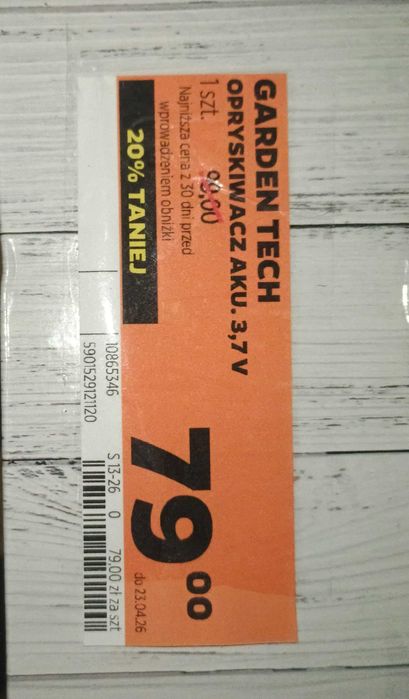 NOWY Akumulatorowy opryskiwacz 5l Techliner Gwarancja