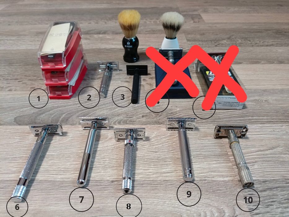 Т подібні станки для гоління Т образные станки для бритья