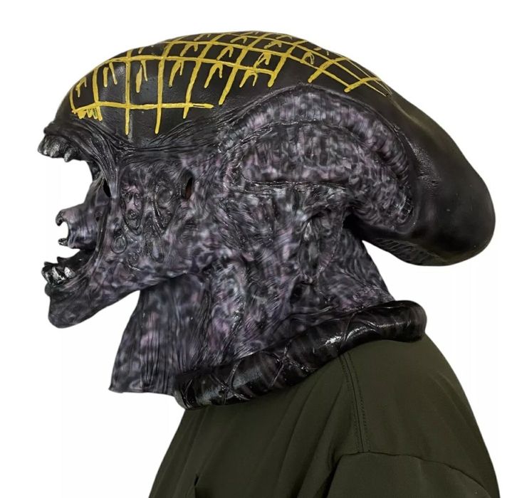 Máscara Xenomorph em Látex