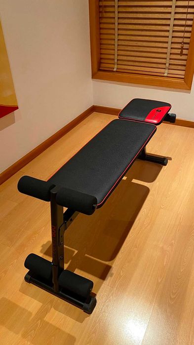 banco exercícios e musculação Domyos