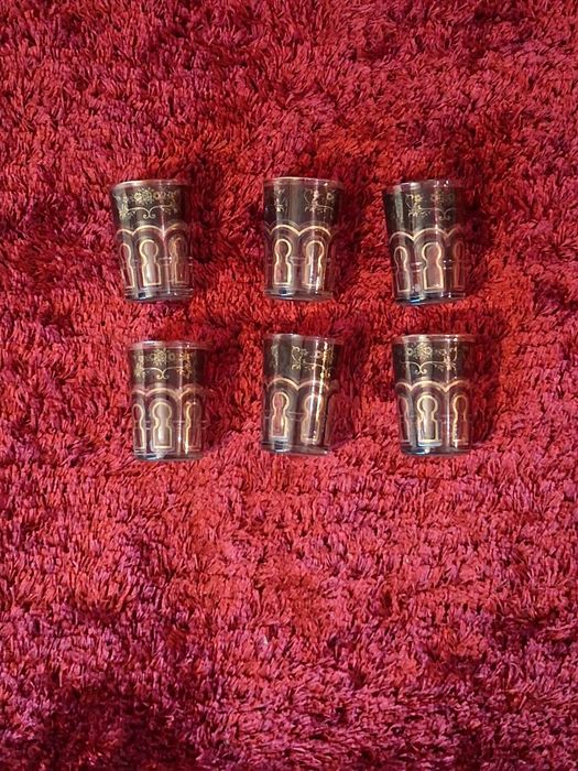 Cojunto de Copos Marroquinos