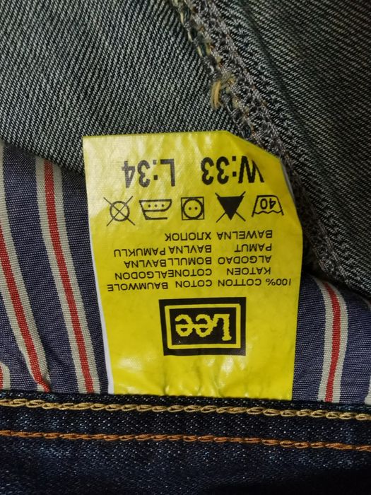 Джинсы Lee W33 L34