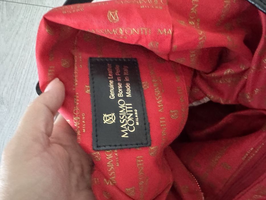 Torebka Massimo Contti smoczyca skora duza