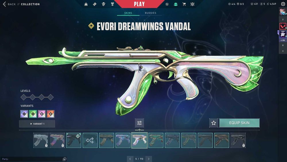 Valorant аккаунт | 59 скінів | топ ножі + VCT Champions 2024