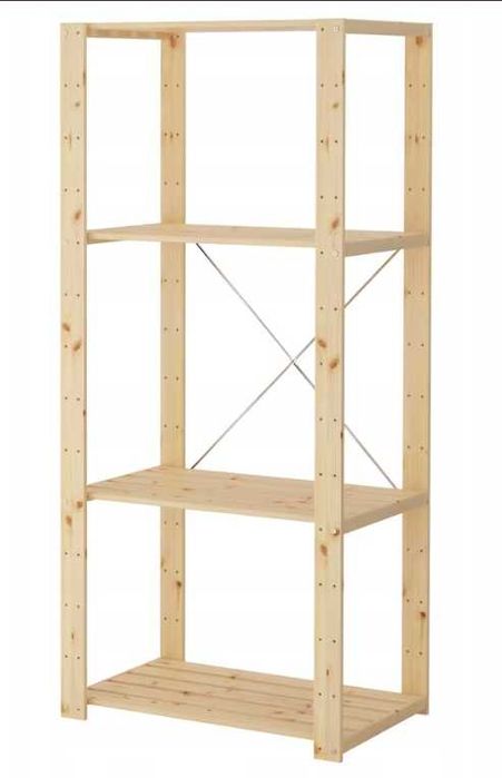 Drewniany Regał ogrodowy IKEA 175x85x50cm Mozliwy transport