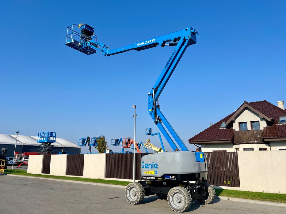 WYNAJEM podnośniki koszowe halowe i 4x4 - wys. 11-20m - Chojnice