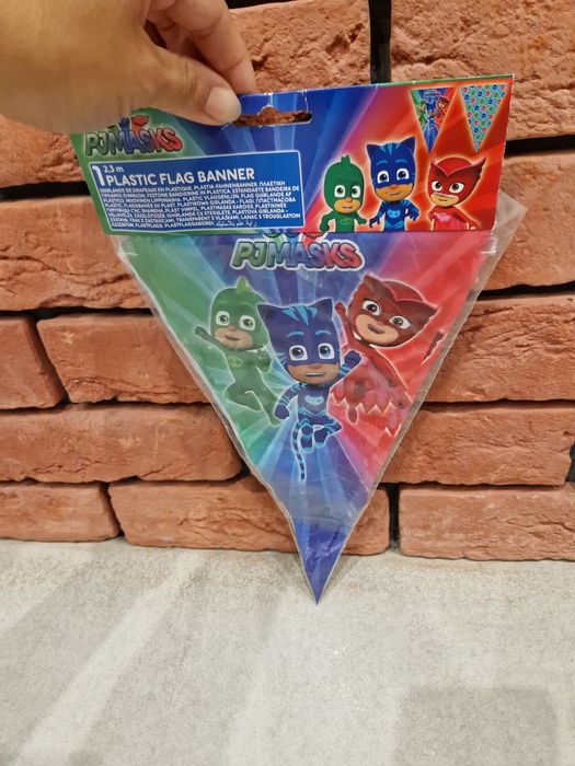 Baner girlanda flagi  pidżamerski pj mask 230 cm