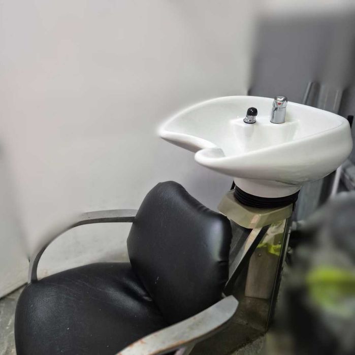 Calha de lavagem cabeleireiro