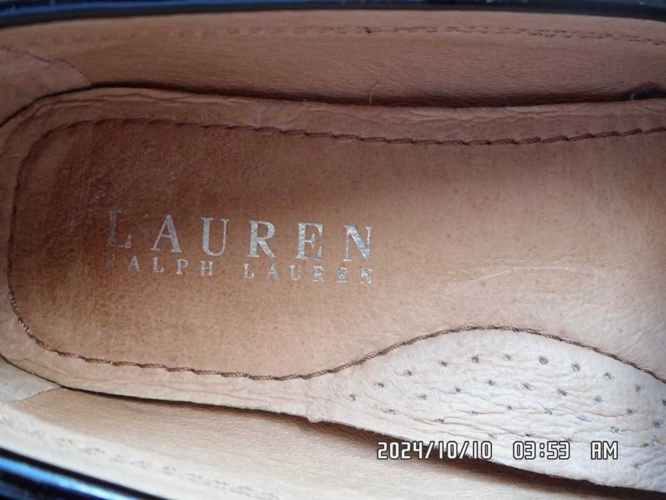 Lauren Ralph Lauren Carley Лаковая кожа Комфорт Лоферы Мокасины 6,5B