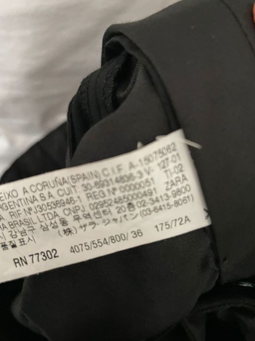 Fato Preto Zara Basic Man