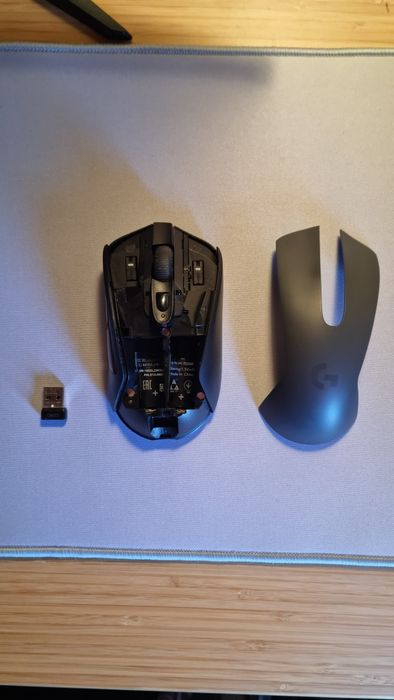 Logitech G603 Lightspeed + Steelseries rival 3