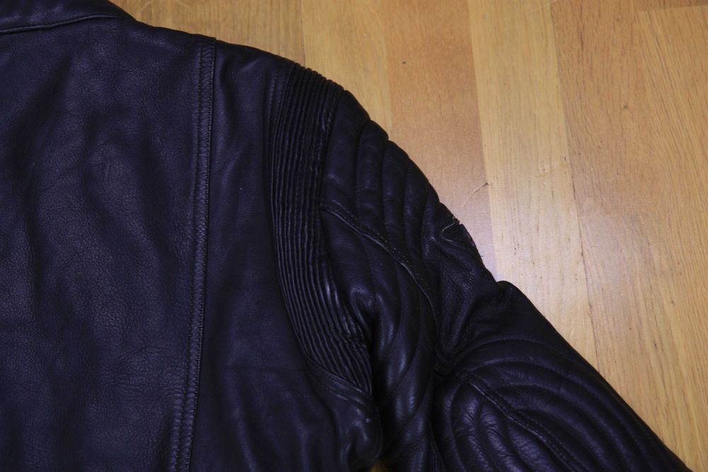 Akito кожаная мотокуртка косуха бомбер классика кевлар качество