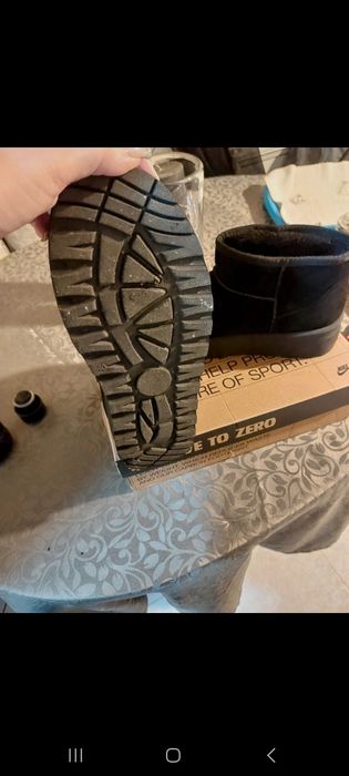 Botas pantufas preta