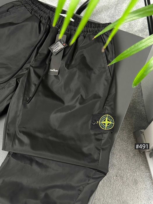 Штани Спортивні Stone Island Чорні | Черные Штаны Стон Айленд гортекс | XS S M L XL XXL