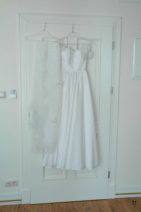 Suknia ślubna, 34/36, XS/S, 2025r, Poznań