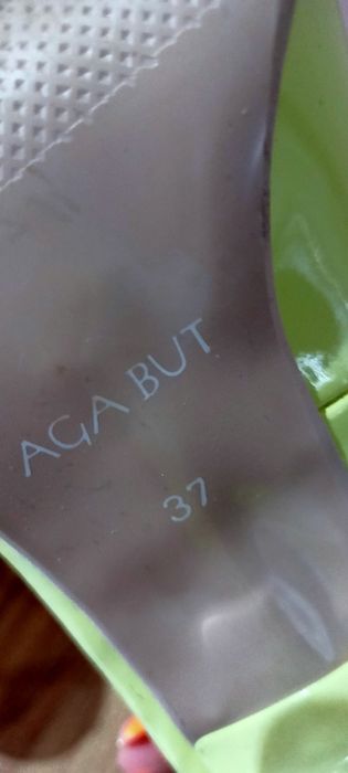 Szpilki rozm 37 seledynowe