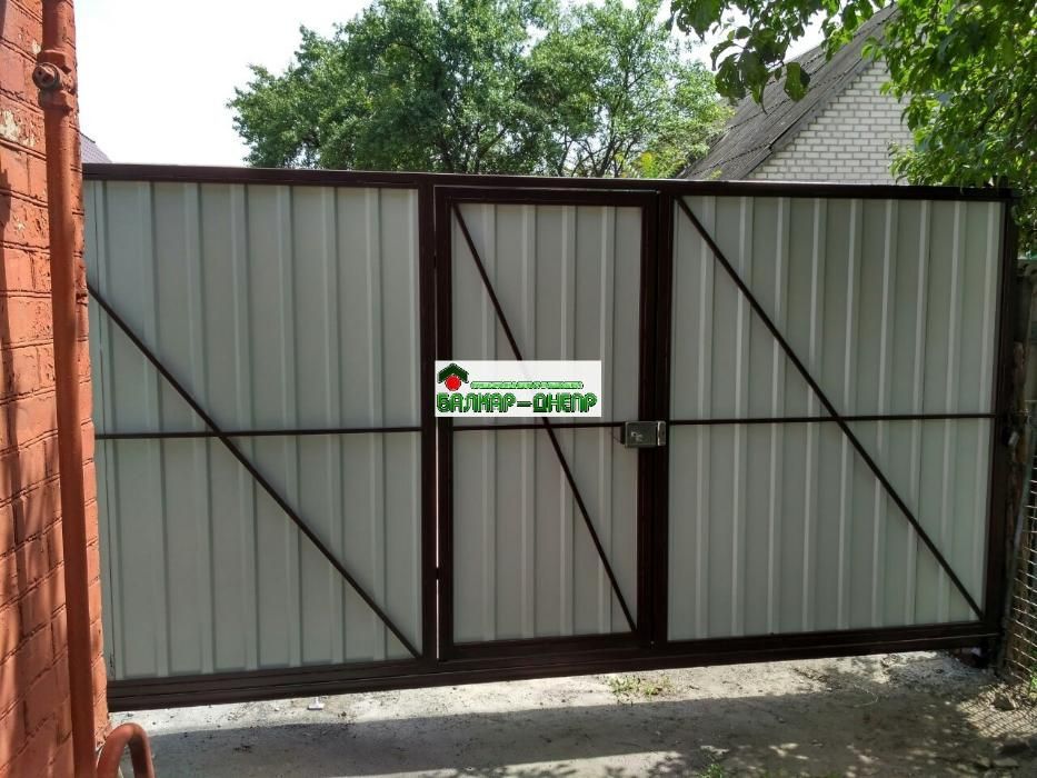 Ворота распашные откатные от производителя