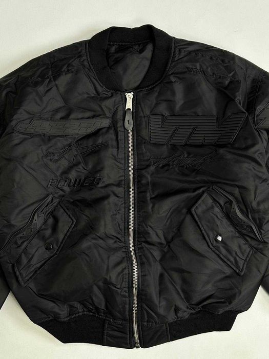 Vetements Alpha Industries Black Racing Вomber Jаcket бомбер куртка S