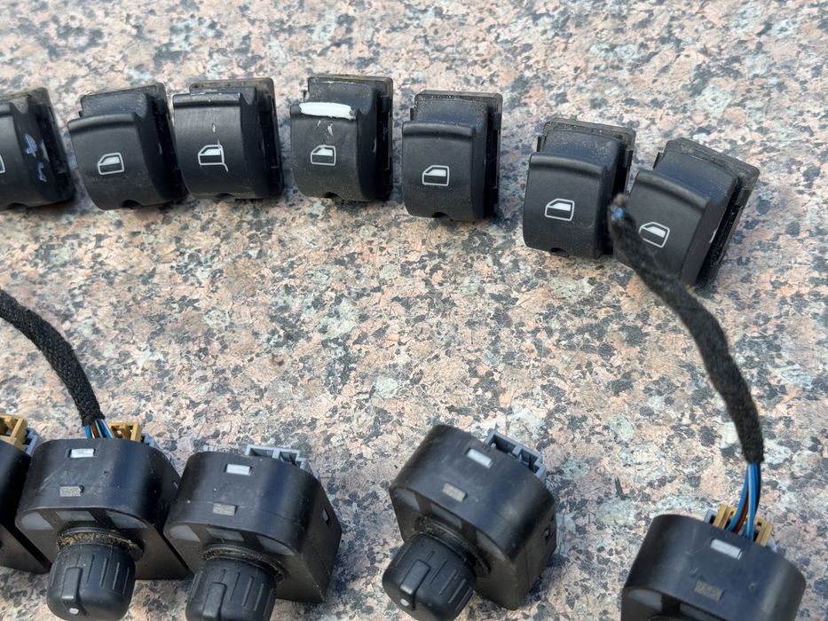 Кнопки склопідйомника audi a6 c6 кнопка блокування регулювання а4 б7