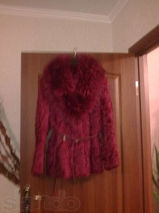 шуба с енота