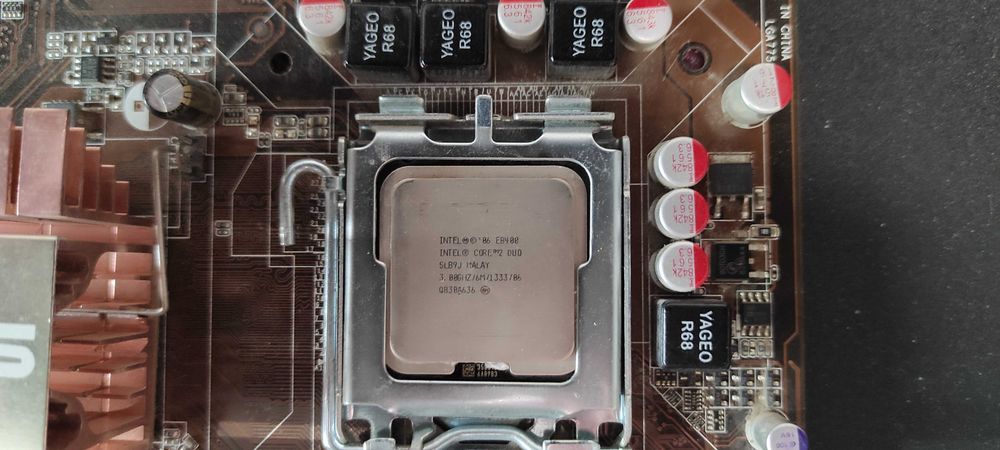 Материн плата комплект ASUS P5KPL/1600+проц+пам'ять,  MSI P55-CD53 Socket 1156+проц+пам'ять