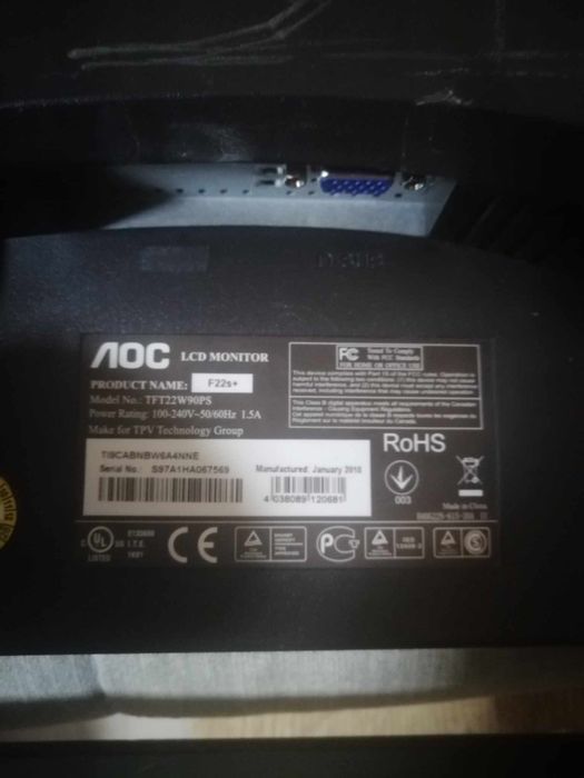 Monitor 25,5 cali