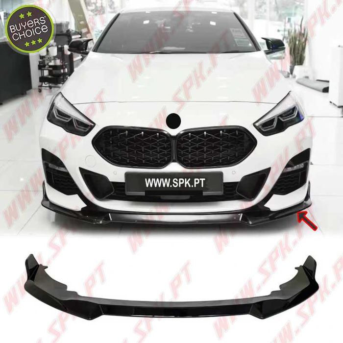 Lip / Spoiler Frontal BMW F44 Gran Coupe (19-24) - Preto Brilhante