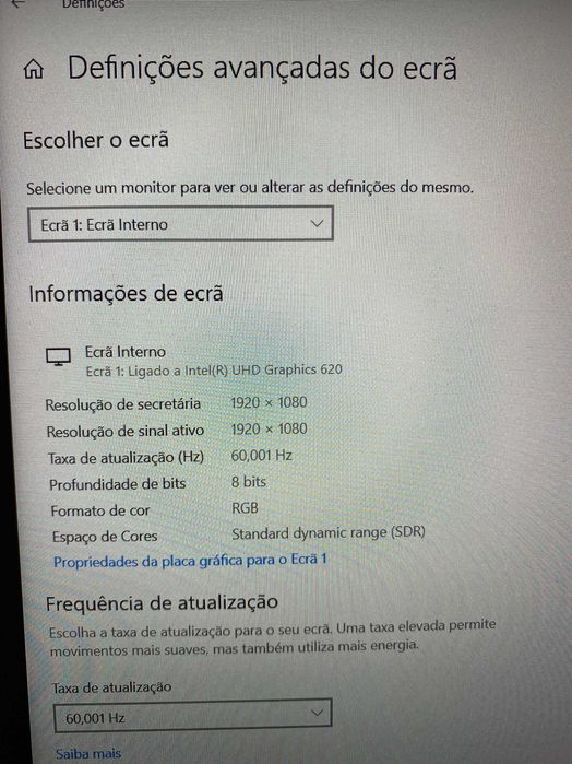 Portátil Lenovo X280; Core i5; 256GB MVME; 8GB Ram
