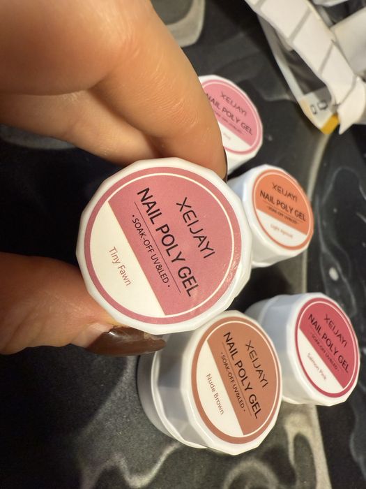 zestaw 6 lakierów hybrydowych