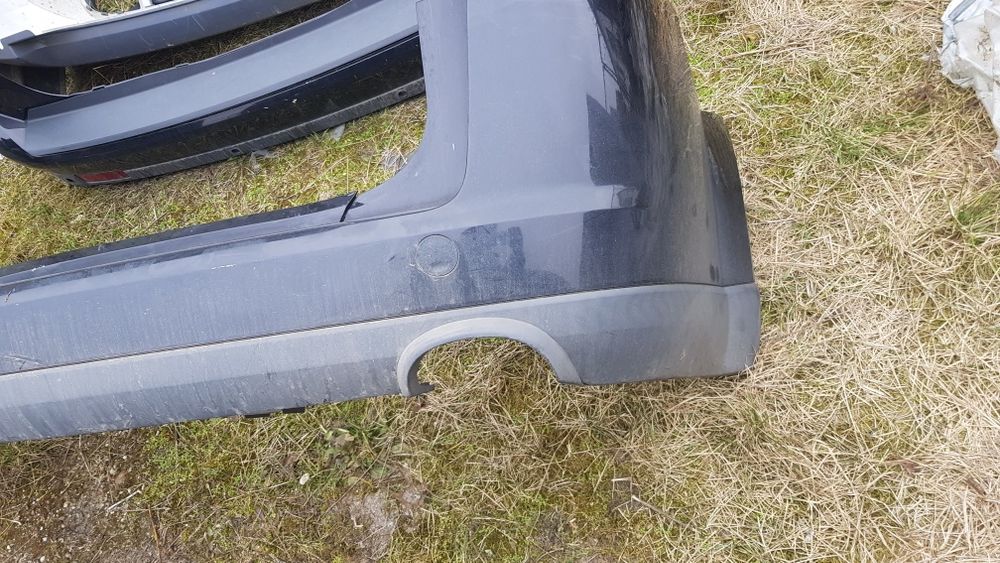 Dokładka dyfuzor tył tylna zderzaka na dwa wydechy opel signum