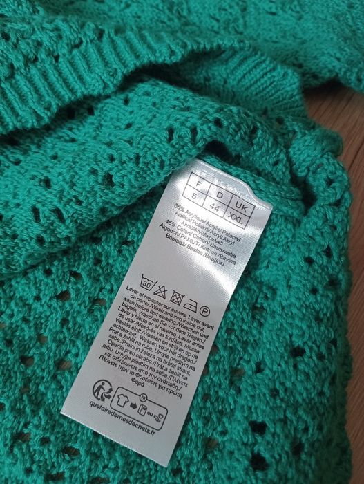 Sweterek sweter ażurowy bluzka Cest Beau La Vie XXL 44