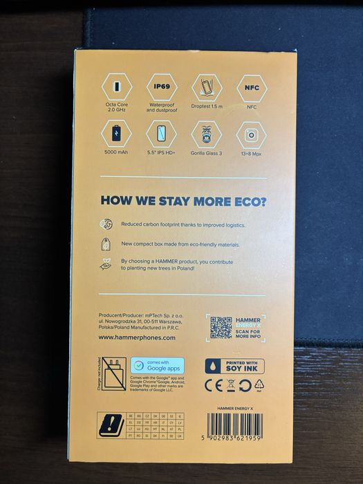 Hamer telefon nowy nie uzywany