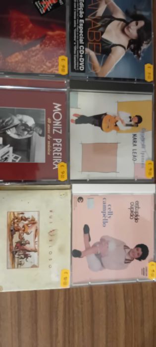 Música em Cd Portuguesa e Brasileira Top 06/2026.