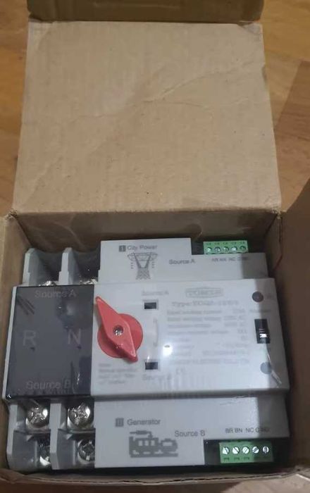 В наявності. Автомат введення резерву АВР GEYA G2R-63 2P 63А та 4p.