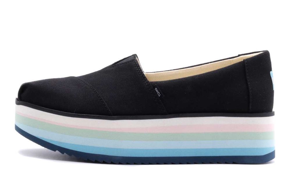 Эспадрильи на платформе Toms alp platform из америки на ногу до 25 см